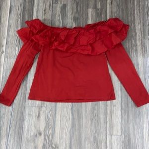 Off the shoulder blouse